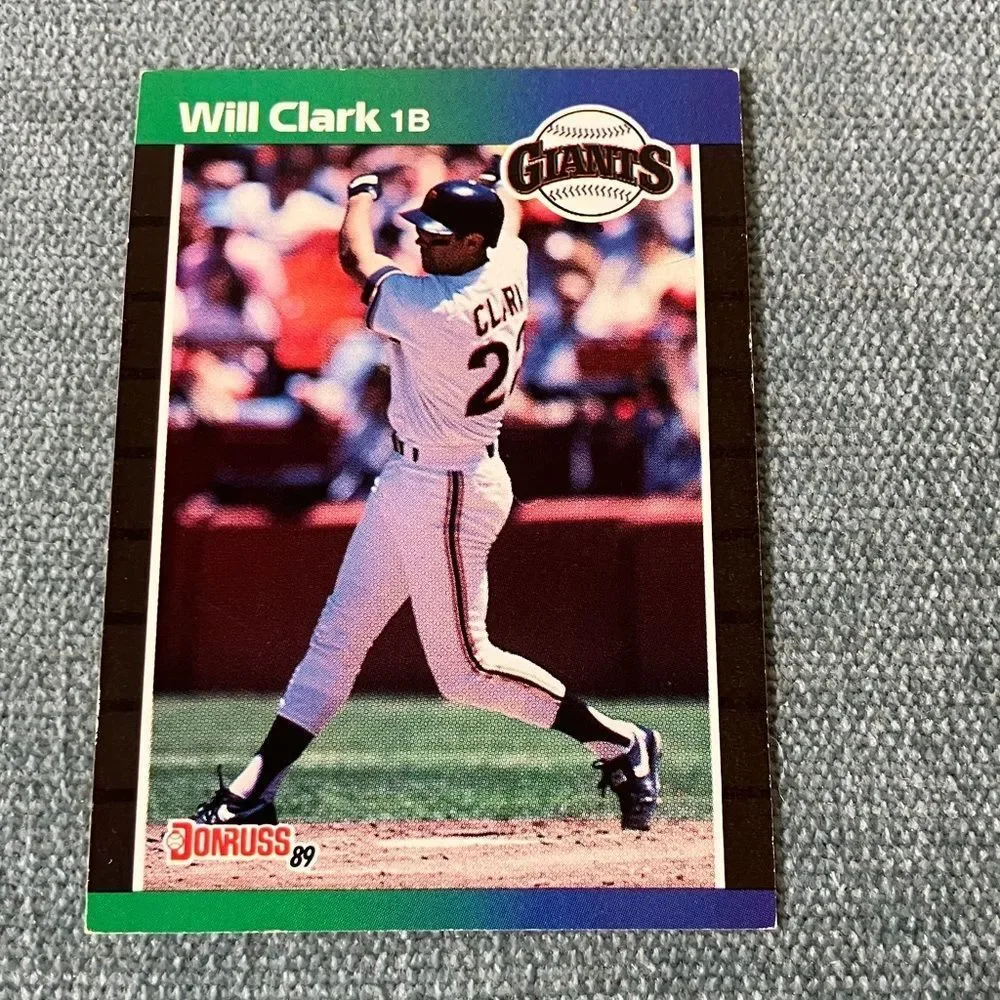 1989 Donruss San Francisco Giants Baseball Card Trading Card